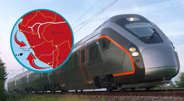 Nuevo tren bioceánico peruano será financiado por China por la apertura del Megapuerto de Chancay. Nuevo tren bioceánico peruano será financiado por China por la apertura del Megapuerto de Chancay.