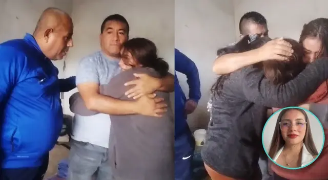 Padres de joven secuestrada se quiebran al volver a verla con vida. Padres de joven secuestrada se quiebran al volver a verla con vida.