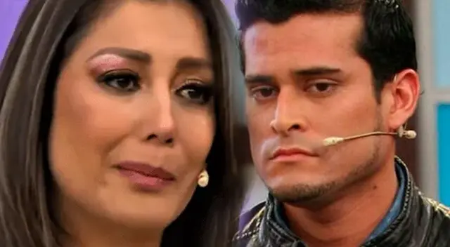 Christian Domínguez y Karla Tarazona preocupados por la salud de su hijo. Christian Domínguez y Karla Tarazona preocupados por la salud de su hijo.