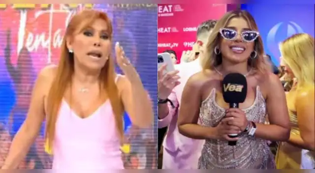 Magaly Medina critica el look de Yahaira Plasencia.
