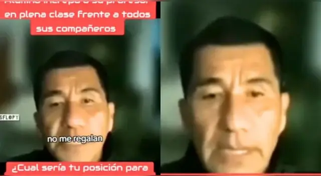 Alumna enfrentó a su profesor en plena clase en vivo por la falta de calidad educativa en el curso.