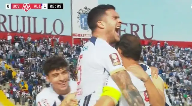 Hernán Barcos concreta excelente jugada de Alianza Lima y anota el 1-0 ante la UCV