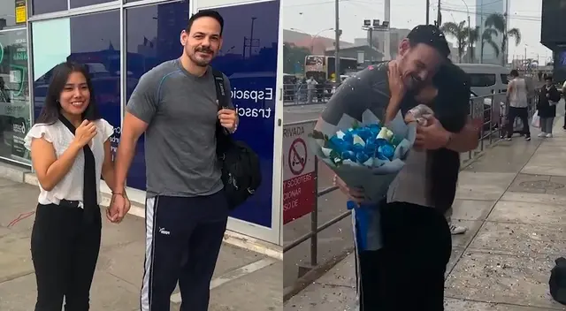Mark Vito recibió una romántica sorpresa por parte de su novia Sofía Chirinos.