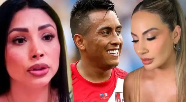 Christian Cueva se divierte alejado de Pamela Franco y Pamela López.