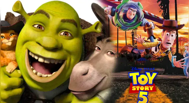'Shrek 5' y ‘Toy Story 5’ se estrenarán en el 2026.