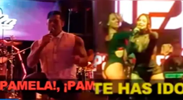 Pamela Franco y Christian Domínguez pasan roche en sus conciertos.