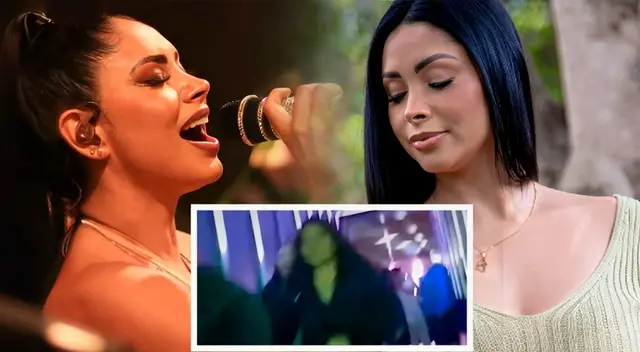 Pamela Franco rompe su silencio sobre público abandonando su concierto.