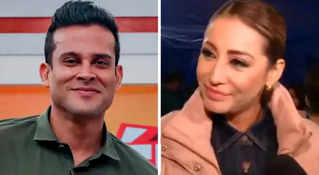 Christian Dominguez y Karla Tarazona reaparecen juntos disfrutando de una noche en familia