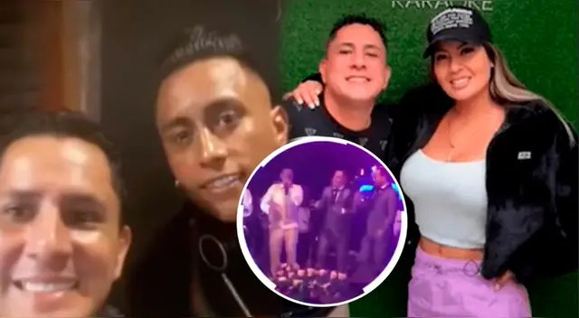Christian Cueva e Iván Villacorta, amigo de Pamela López, sí se conocen.