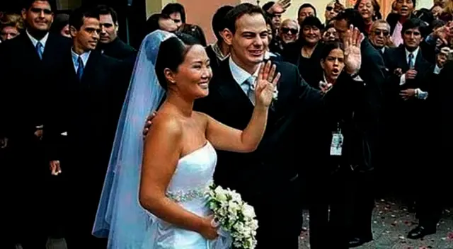 Matrimonio de Mark Vito y Keiko Fujimori.