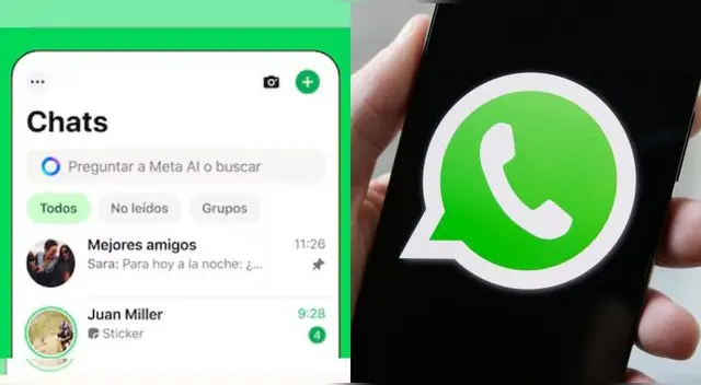 ¿Qué hacer si no me aparece el círculo azul de Meta AI de WhatsApp en mi celular?