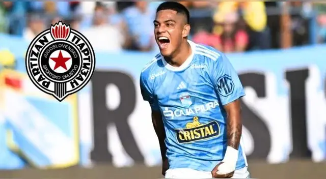 Joao Grimaldo vendido a 2 millones de euros por Sporting Cristal al Partizán de Belgrado.