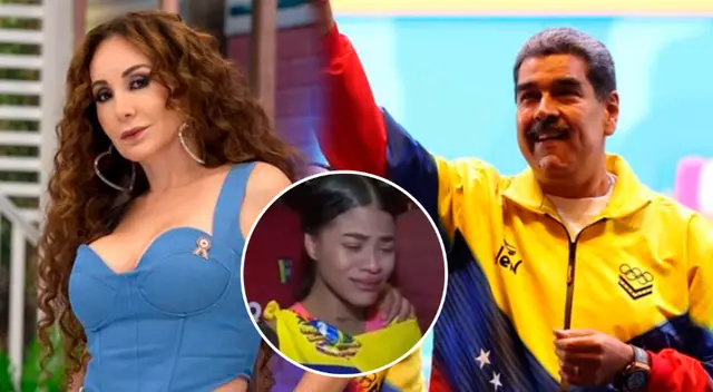 Janet Barboza molesta con resultados de las elecciones en Venezuela a favor de Nicolás Maduro. Janet Barboza molesta con resultados de las elecciones en Venezuela a favor de Nicolás Maduro.