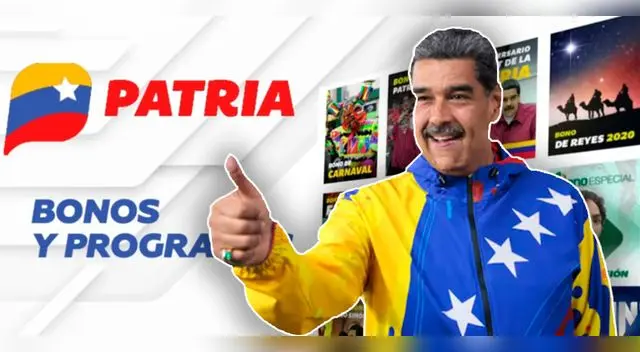 Bonos del Sistema Patria otorgados por el gobierno de Nicolás Maduro en el mes de julio.