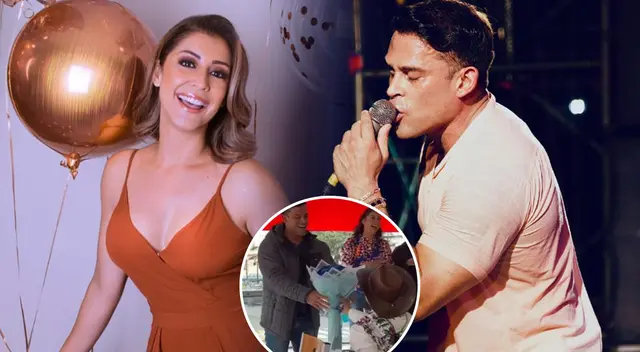 Karla Tarazona revela que sus hijos organizaron fiesta a Christian Domínguez. Karla Tarazona revela que sus hijos organizaron fiesta a Christian Domínguez.