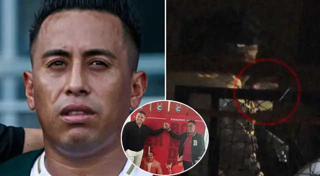 Christian Cueva es captado por las cámaras de 'Magaly TV La Firme' bailando y tomando en reciente salida.