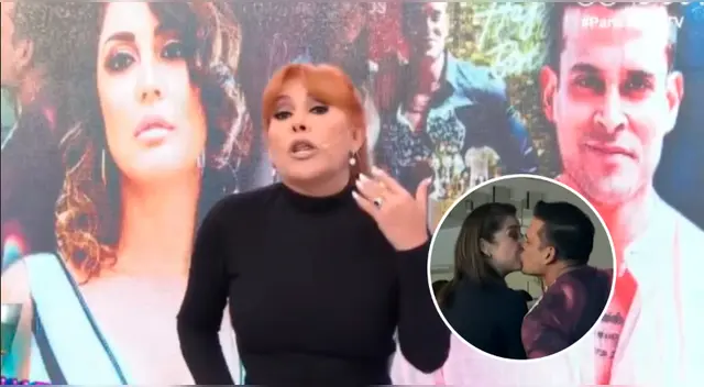 Magaly Medina no pronostica buen futuro para Karla Tarazona tras beso con Christian Domínguez.