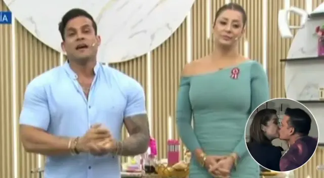 Christian Domínguez y Karla Tarazona se reencontraron en Préndete. Christian Domínguez y Karla Tarazona se reencontraron en Préndete.