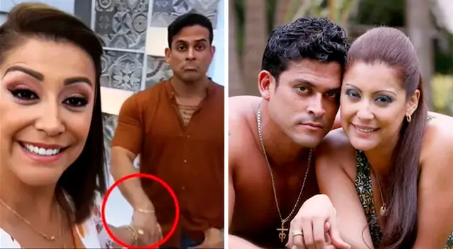 Karla Tarazona se muestra abierta a reconciliarse con Christian Domínguez Karla Tarazona se muestra abierta a reconciliarse con Christian Domínguez