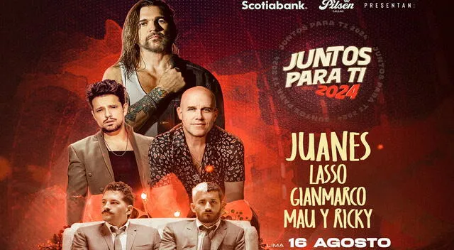 Juntos para ti se presentará el 16 de agosto.  