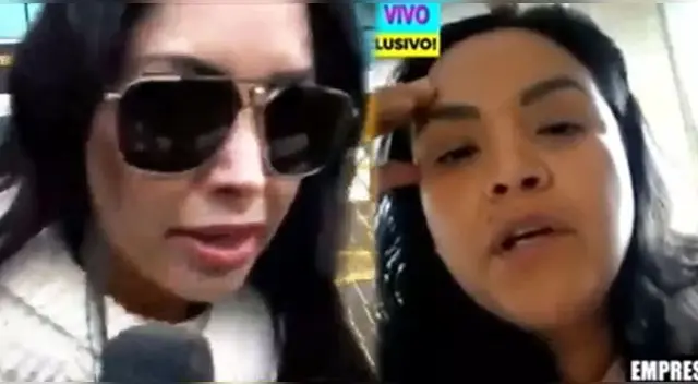 Pamela Franco volvió al Perú luego del fracaso de su gira por Europa.