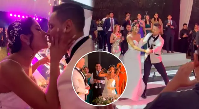 Así fue la fiesta de la boda de Melissa Paredes y Anthony Aranda.