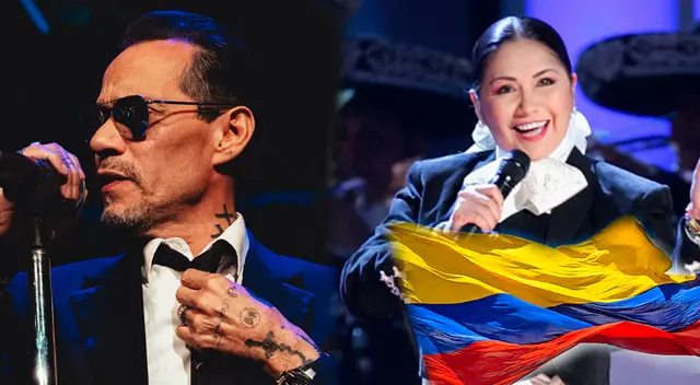 Marc Anthony y Ana Gabriel llegan a Colombia. Marc Anthony y Ana Gabriel llegan a Colombia.