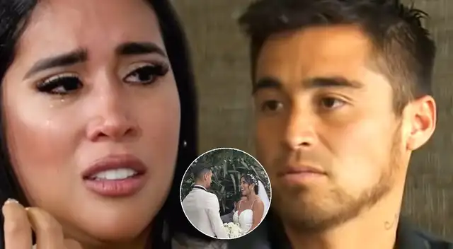 Melissa Paredes lloró tras la promesa de amor de Anthony Aranda. Melissa Paredes lloró tras la promesa de amor de Anthony Aranda.