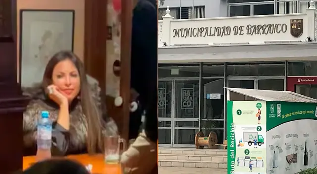 Patricia Chirinos publicó sobre el incidente en Barranco. Patricia Chirinos publicó sobre el incidente en Barranco.