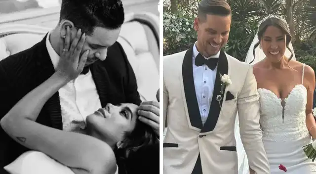 Melissa Paredes y Anthony Aranda pasaron a la fila de los casados.