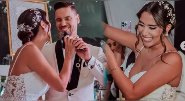 Melissa Paredes pagó su propio vestido de novia y no necesitó canje. Melissa Paredes pagó su propio vestido de novia y no necesitó canje.