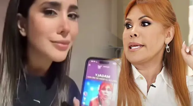 Melissa Paredes insulta a Magaly Medina por hablar de su boda.