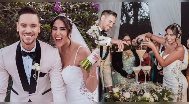 La boda de Melissa Paredes y Anthony Aranda.