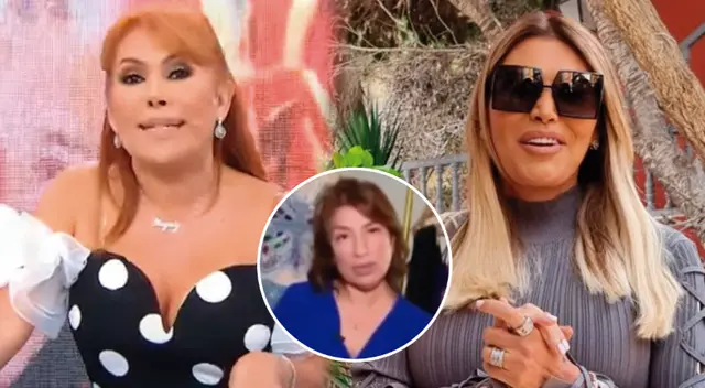 Magaly Medina opina tras compromiso de Jessica Newton con diseñadora.