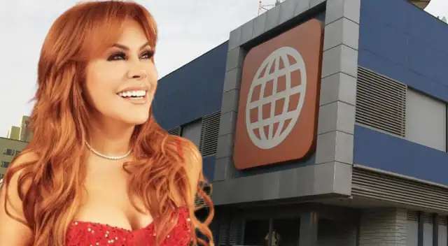 Magaly Medina quedó impactada con los sets de América TV.