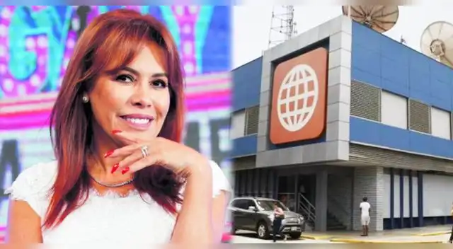 La visita de Magaly Medina a América TV