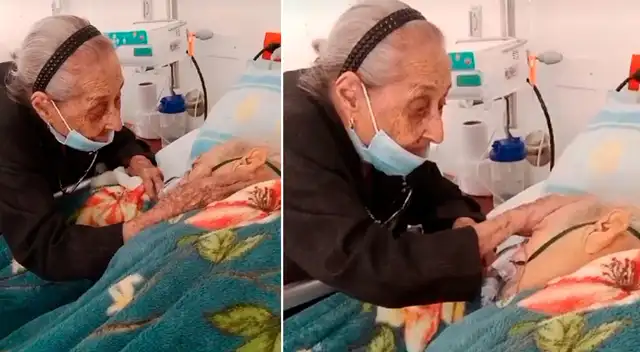 La conmovedora despedida de una madre centenaria que ha enternecido a millones.