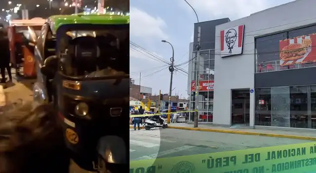 Balacera en KFC de La Pascana
