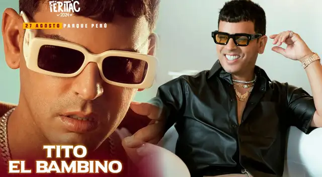 Tito El Bambino alista especial show para Perú.
