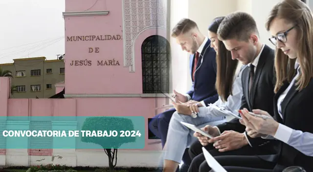 La Municipalidad de Jesús María te invita a formar parte de su equipo. La Municipalidad de Jesús María te invita a formar parte de su equipo.