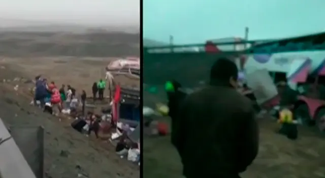 Accidente en la Panamericana Norte ha dejado más de 15 heridos y 1 muerto. Accidente en la Panamericana Norte ha dejado más de 15 heridos y 1 muerto.