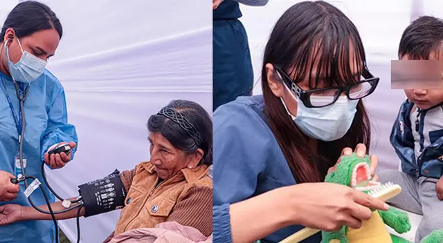Campaña médica gratuita para vecinos de La Victoria. Campaña médica gratuita para vecinos de La Victoria.