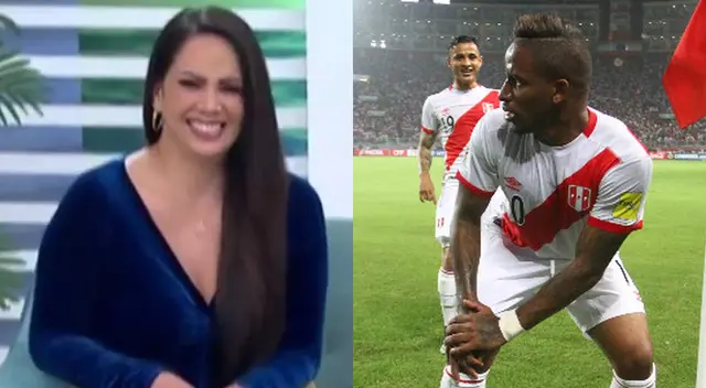 Melissa Klug se vaciló al recordar el baile de Jefferson Farfán. Melissa Klug se vaciló al recordar el baile de Jefferson Farfán.