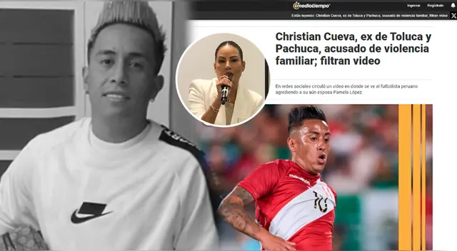 Christian Cueva en la prensa internacional tras denuncia de agresión contra Pamela López.