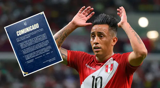 Cienciano lanza contundente comunicado contra Christian Cueva