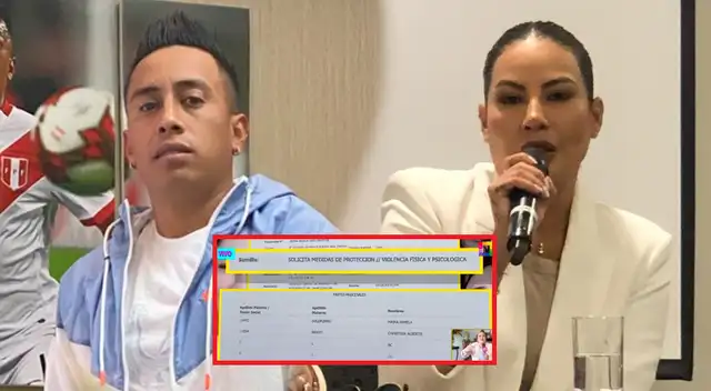 Christian Cueva no se podrá acercar a Pamela López.