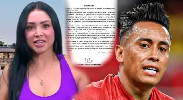 Pamela Franco reaparece tras comunicado de Christian Cueva.