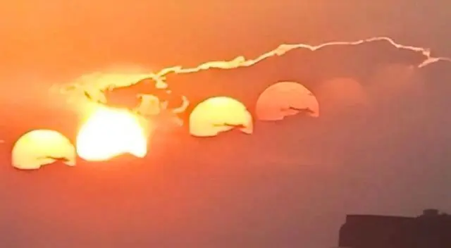 ¿Por qué aparecieron "7 soles" en el cielo de China? Esta es la explicación científica al fenómeno ¿Por qué aparecieron "7 soles" en el cielo de China? Esta es la explicación científica al fenómeno