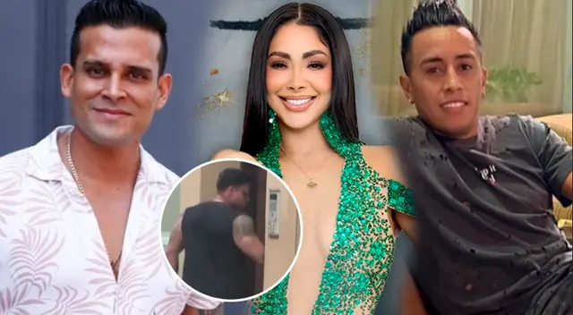 'Amor y Fuego' y lo que captaron fuera de la casa de Pamela Franco.