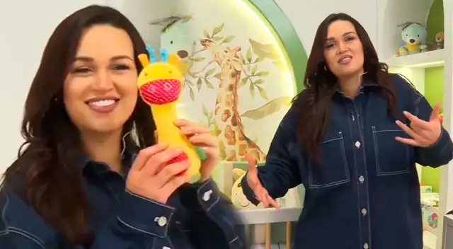 Angie Arizaga emocionó a muchos al hablar de su bebé. Angie Arizaga emocionó a muchos al hablar de su bebé.